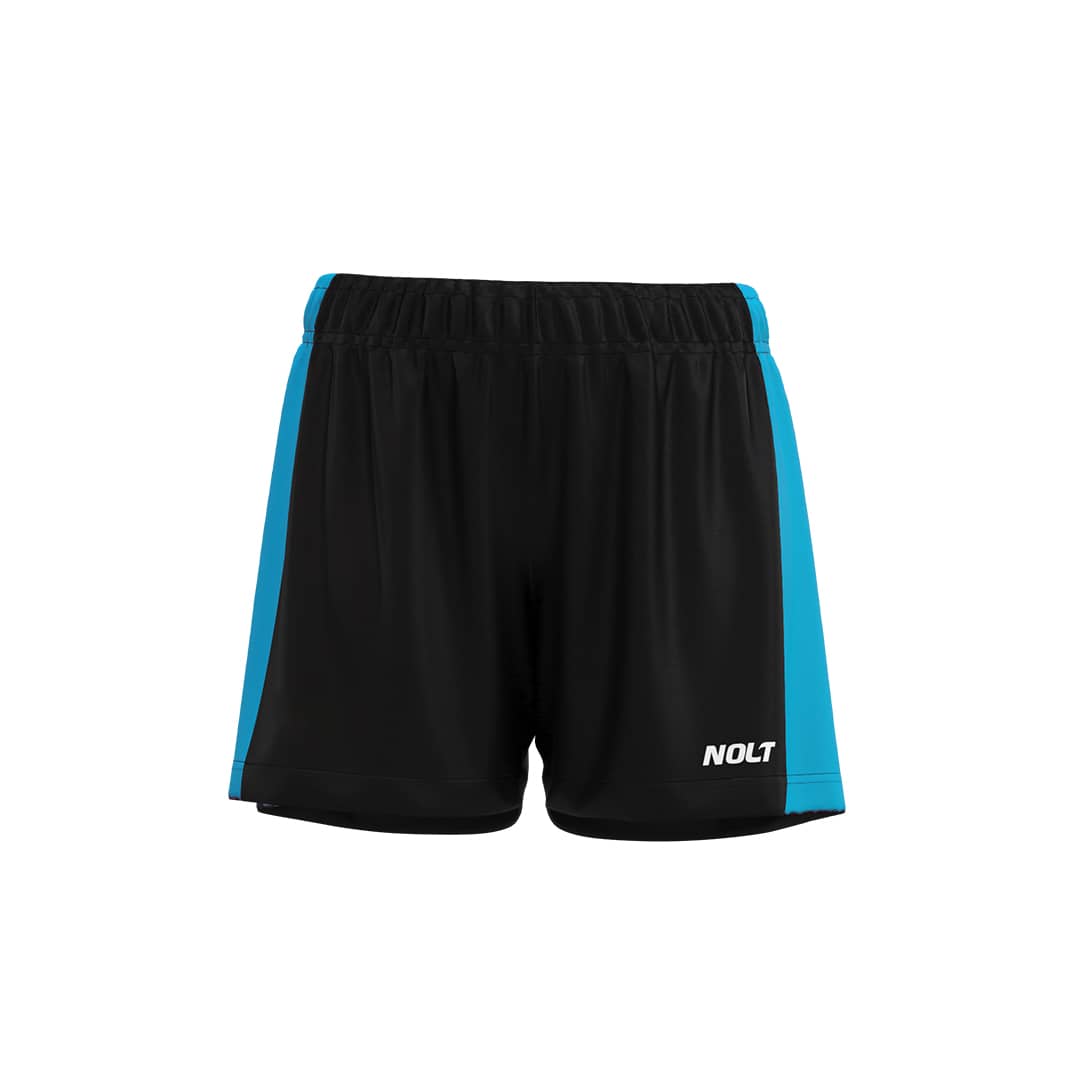 short de handball éco-responsable et personnalisable à base de polyester recyclé et recyclable de la marque NOLT.