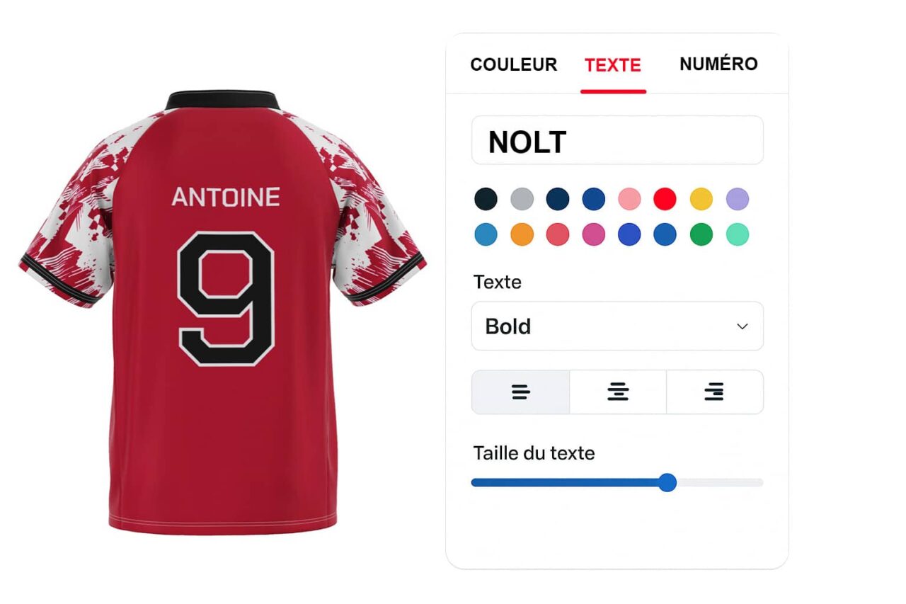 personnalise ton maillot de rugby
