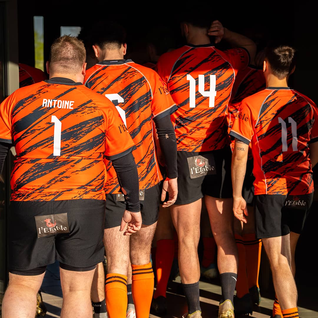 maillot de rugby éco-responsable et personnalisable