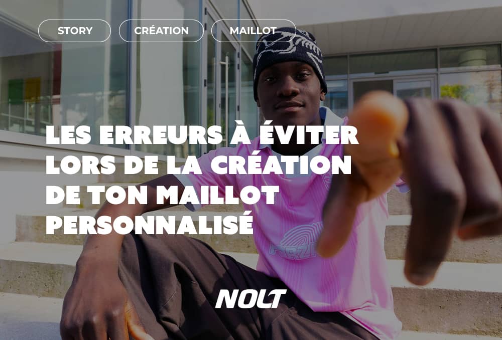 Les erreurs à éviter lors de la création de ton maillot personnalisé