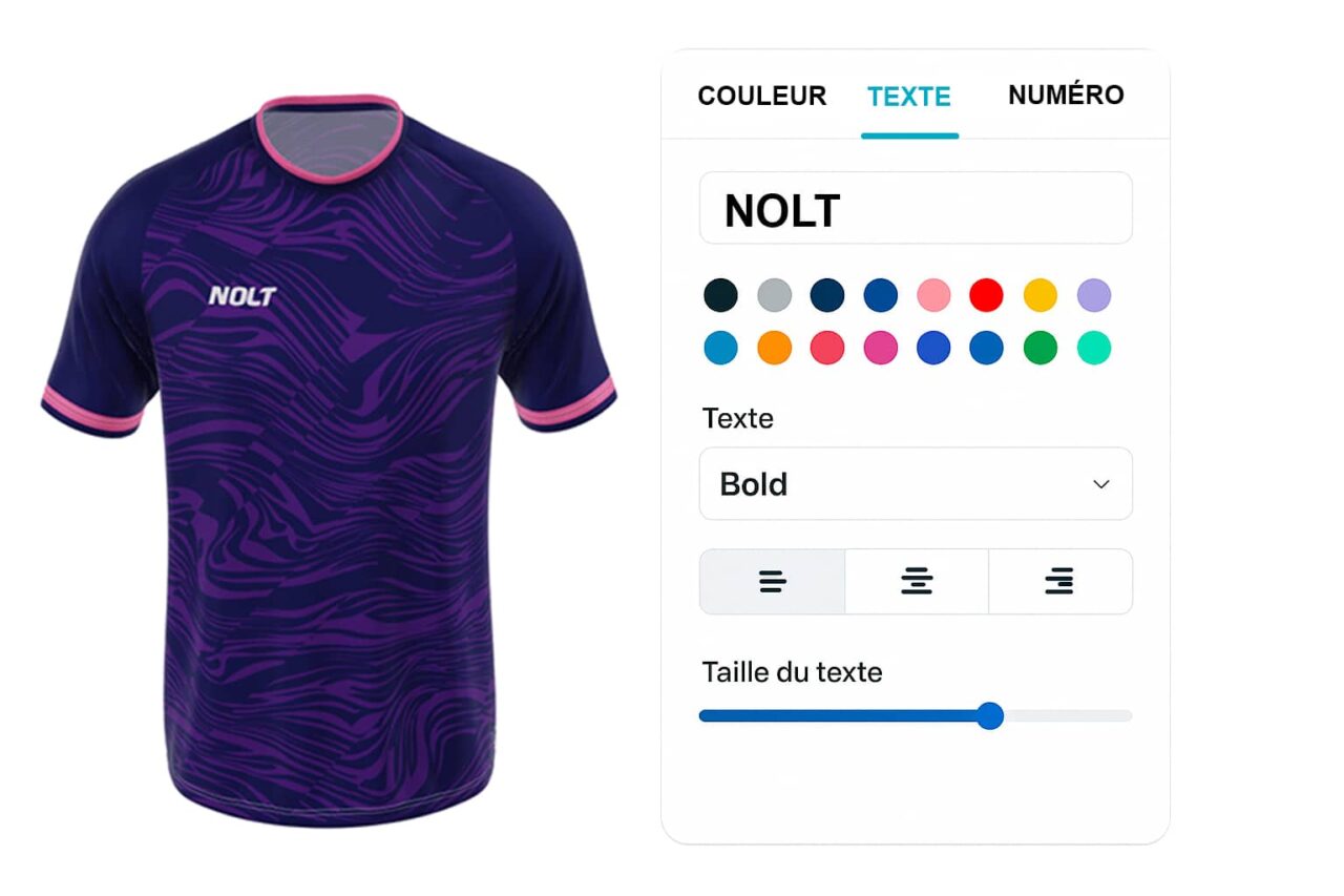 personalize your jersey