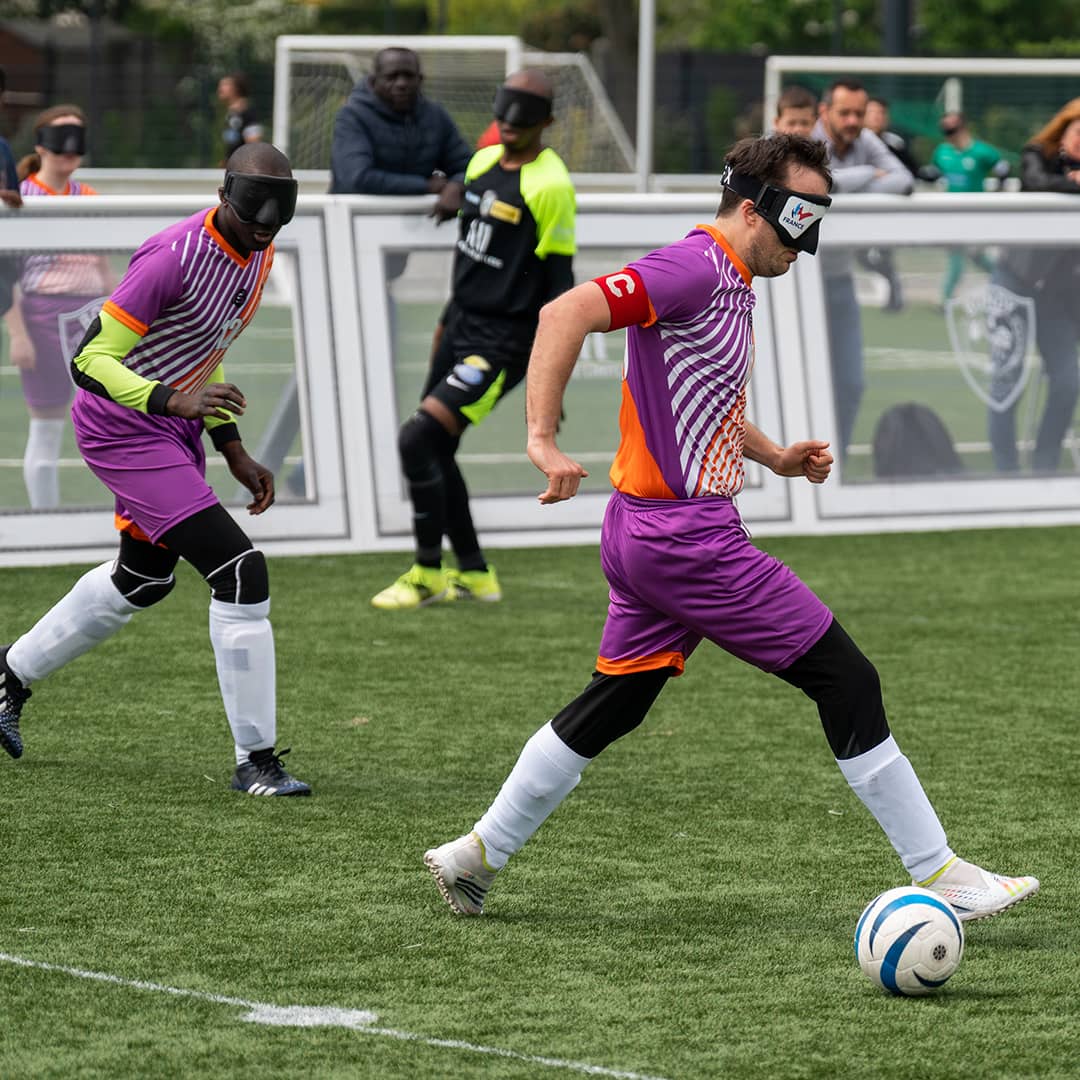 équipementier officiel des équipes de handisport de para foot