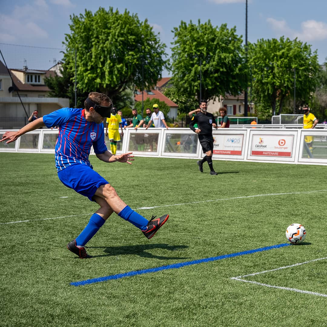 équipementier officiel des équipes de handisport de para foot